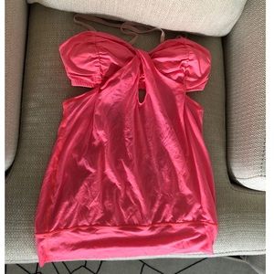 Lululemon Pink Yoga Top (gently worn) Size 8